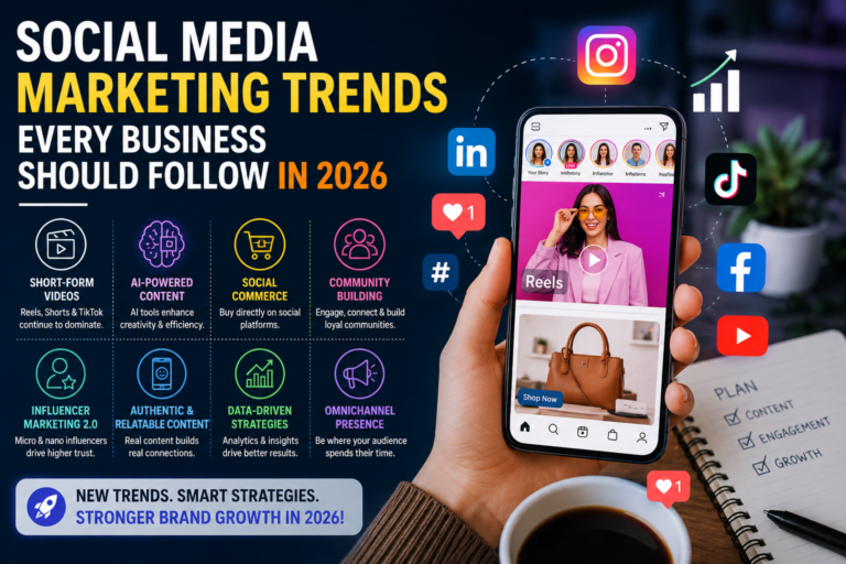 Social Media Marketing Trends Every Business Should Follow in 2026 Ssdm 768x512