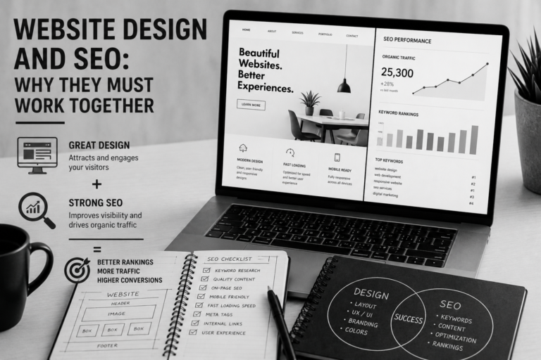 Website Design and SEO: Why They Must Work Together Wdesign 768x512